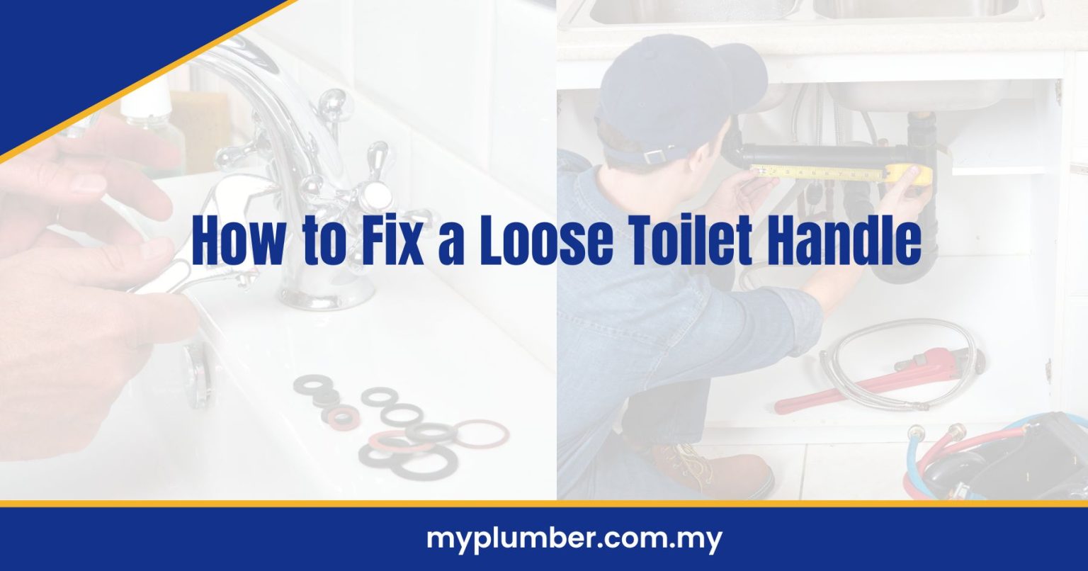How to Fix a Loose Toilet Handle [2024] My Plumber